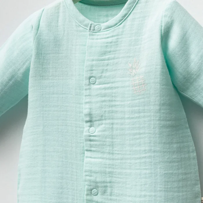 ERKEK 0-3 AY ANANAS MÜSLİN 10LU SET