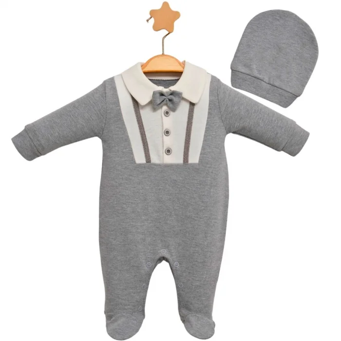 ERKEK 3-6-9 AY PAPYONLU ŞERİTLİ TULUM