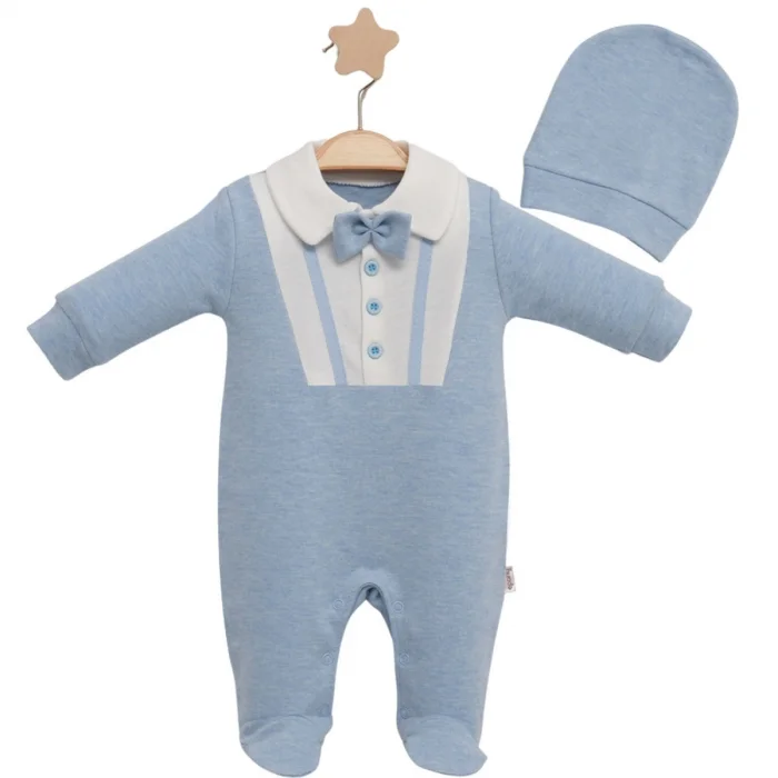 ERKEK 3-6-9 AY PAPYONLU ŞERİTLİ TULUM