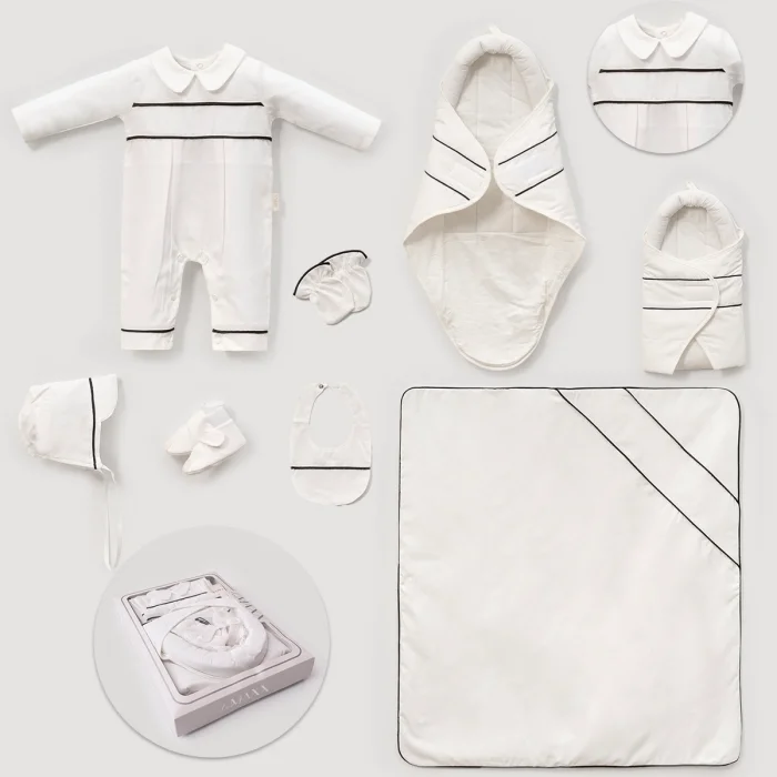 ERKEK 0-3 AY KIL BİYELİ KUTULU SET