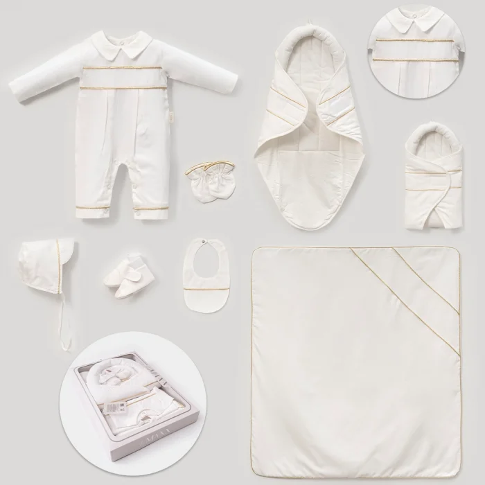 ERKEK 0-3 AY KIL BİYELİ KUTULU SET