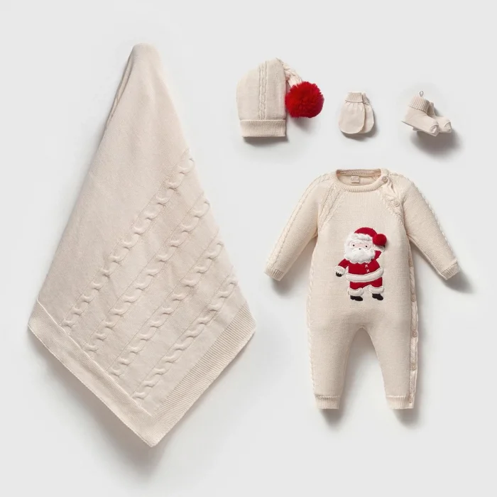 UNISEX 0-3 AY CHRISTMAS 5Lİ SETT