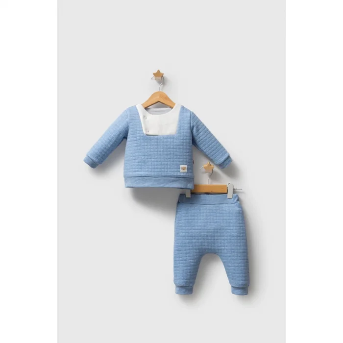 ERKEK 6-24 AY QUILTED 2Lİ TAKIM