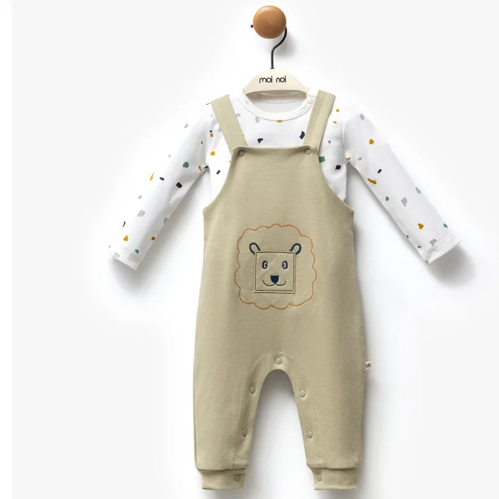 ERKEK 9-12-18-24 AY HAVUÇ SALOPETLİ TAKIM