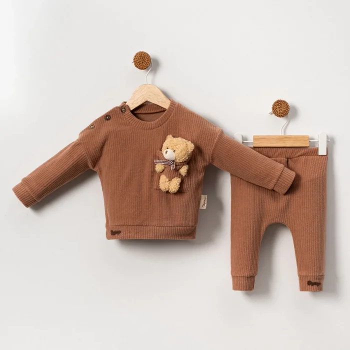 UNISEX 6-9-12-18 AY AYICIKLI KADİFE TAKIM