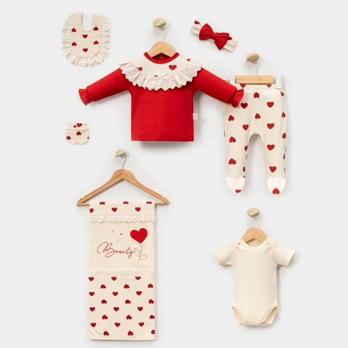 KIZ 0-3 AY KALPLİ 7Lİ SET