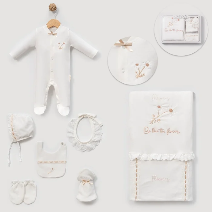 KIZ 0-3 AY BE LIKE THE FLOWERS KUTULU SET