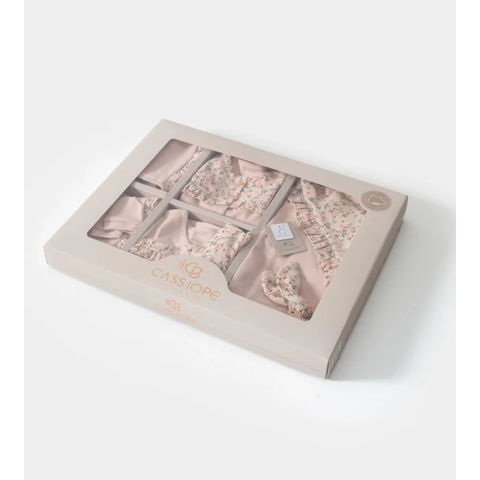 KIZ 0-3 AY ÇITIR ÇİÇEK FIRFIRLI 10LU SET