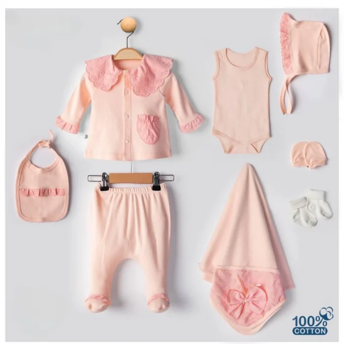 KIZ 0-3 AY FİSTOLU 8Lİ SET