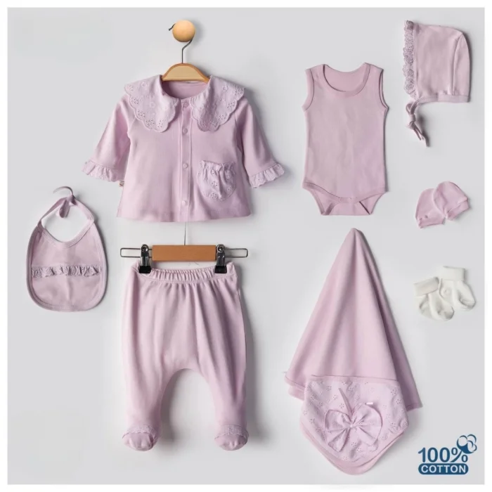 KIZ 0-3 AY FİSTOLU 8Lİ SET