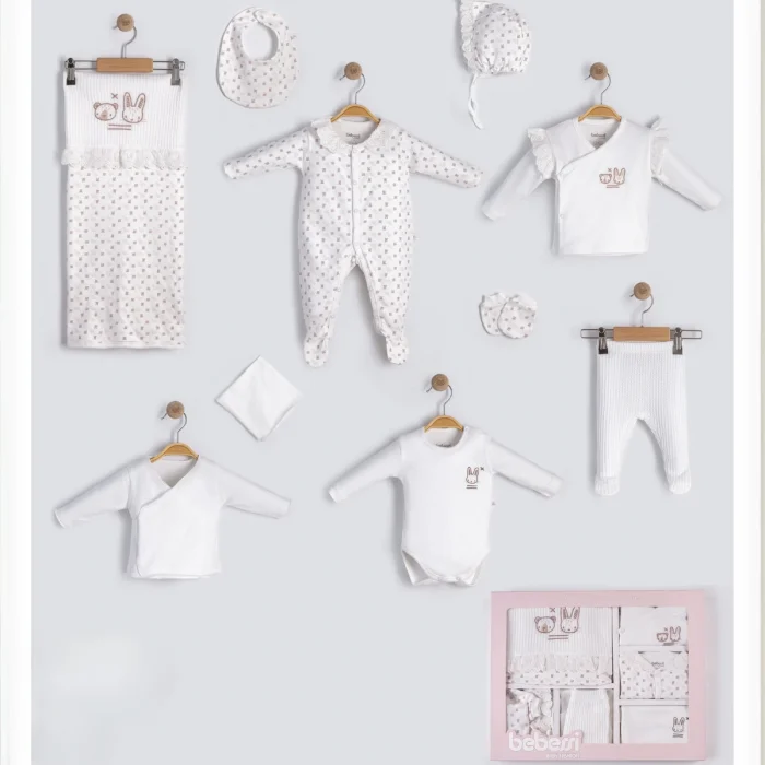 KIZ 0-3 AY TAVŞANLI 10LU SET