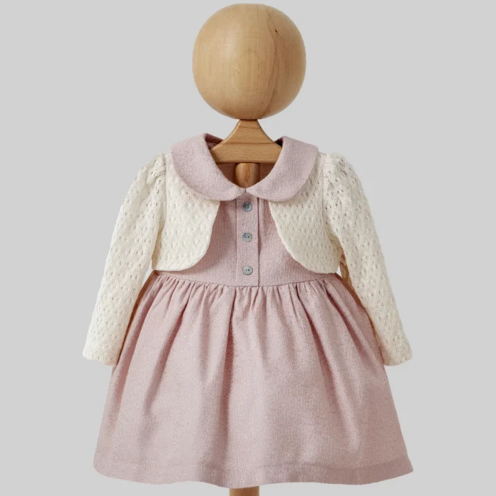 KIZ 6-9-12-18-24 AY JAKARLI ELBİSE