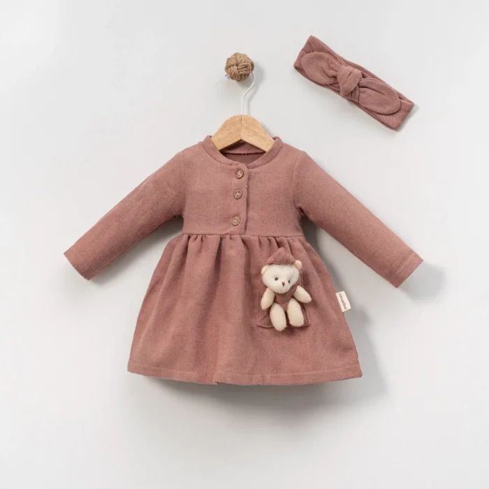 KIZ 6-9-12-18 AY AYICIKLI ELBİSE