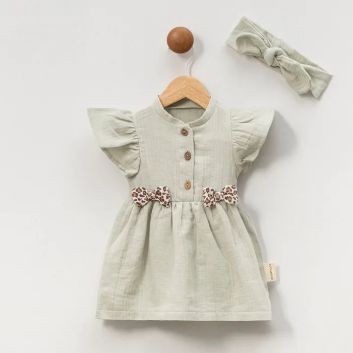 KIZ 6-9-12-18 AY ELBİSE