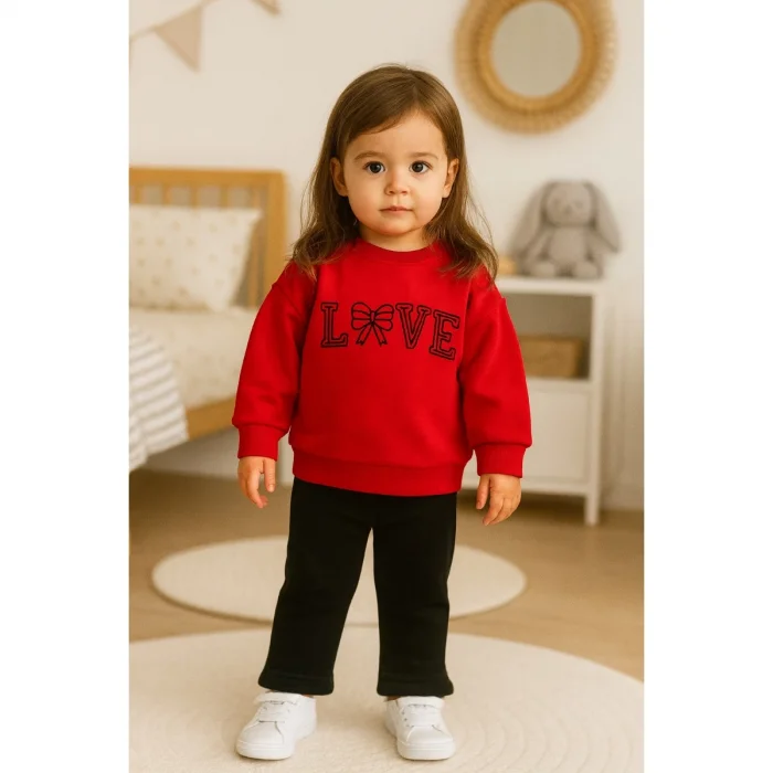 KIZ 9-24 AY LOVE NAKIŞLI 2Lİ TAKIM