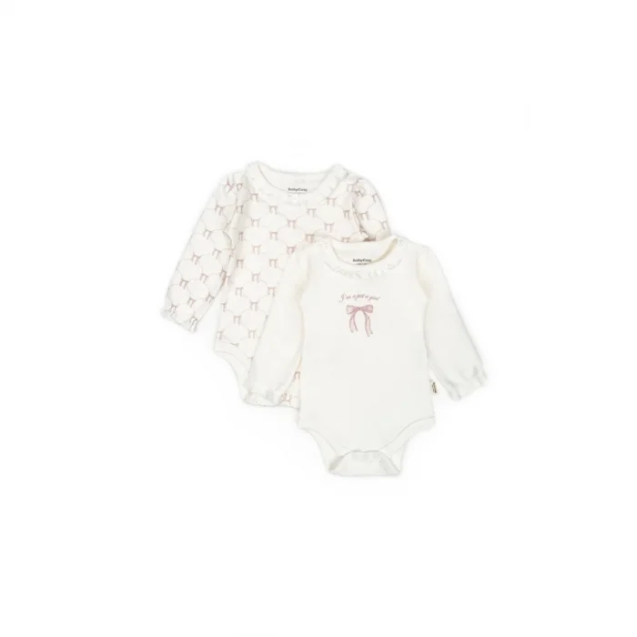 KIZ 6-9-12-18-24 AY BOW UZUNKOL 2Lİ BODY