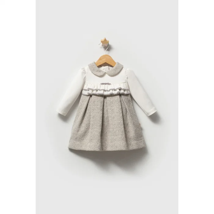 KIZ 6-24 AY ROBA FIRFIRLI ELBİSE