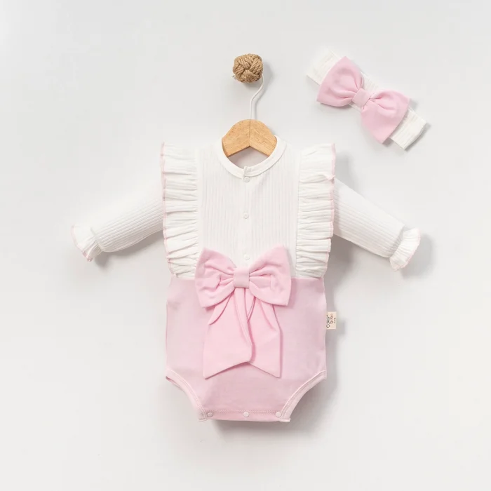 KIZ 6-9-12-18 AY BÜYÜK FİYONKLU ROMPER