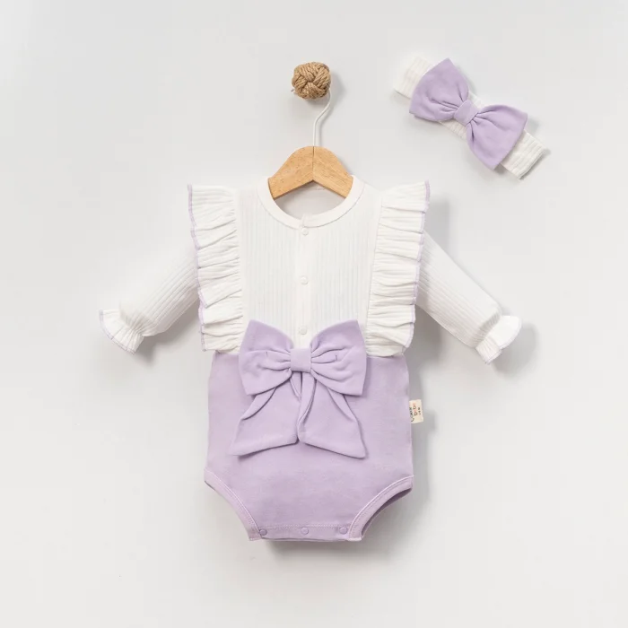 KIZ 6-9-12-18 AY BÜYÜK FİYONKLU ROMPER