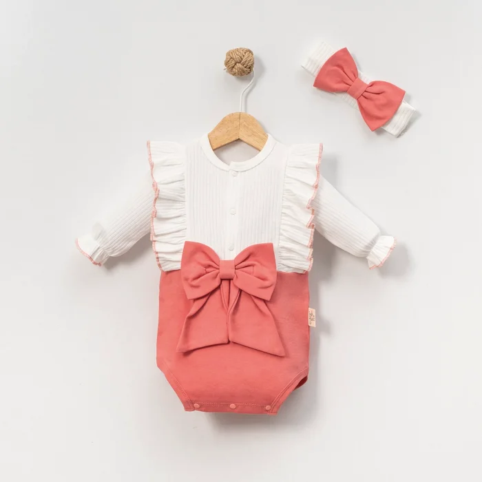 KIZ 6-9-12-18 AY BÜYÜK FİYONKLU ROMPER