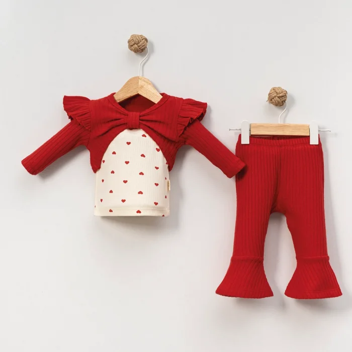 KIZ 3-6-9-12 AY BOLEROLU KIZ 2Lİ TAKIM