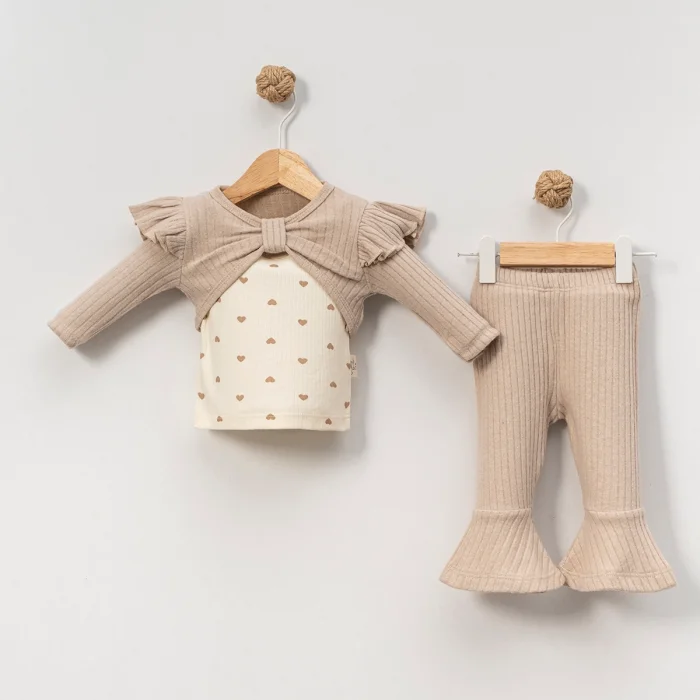 KIZ 3-6-9-12 AY BOLEROLU KIZ 2Lİ TAKIM