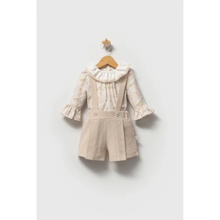 KIZ 6-24 AY ÇİÇEKLİ 2Lİ TAKIM