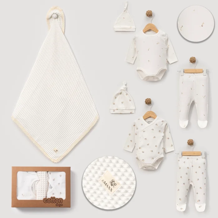 UNISEX 0/3-3/6 AY BATTANİYELİ 7Lİ SET