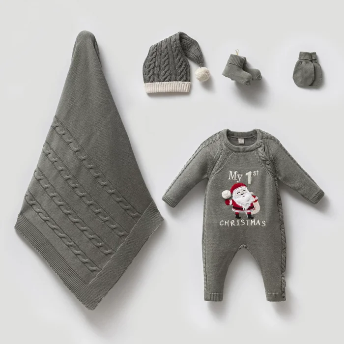 UNISEX 0-3 AY CHRİSTMAS 5Lİ SET