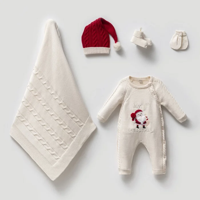 UNISEX 0-3 AY CHRİSTMAS 5Lİ SET