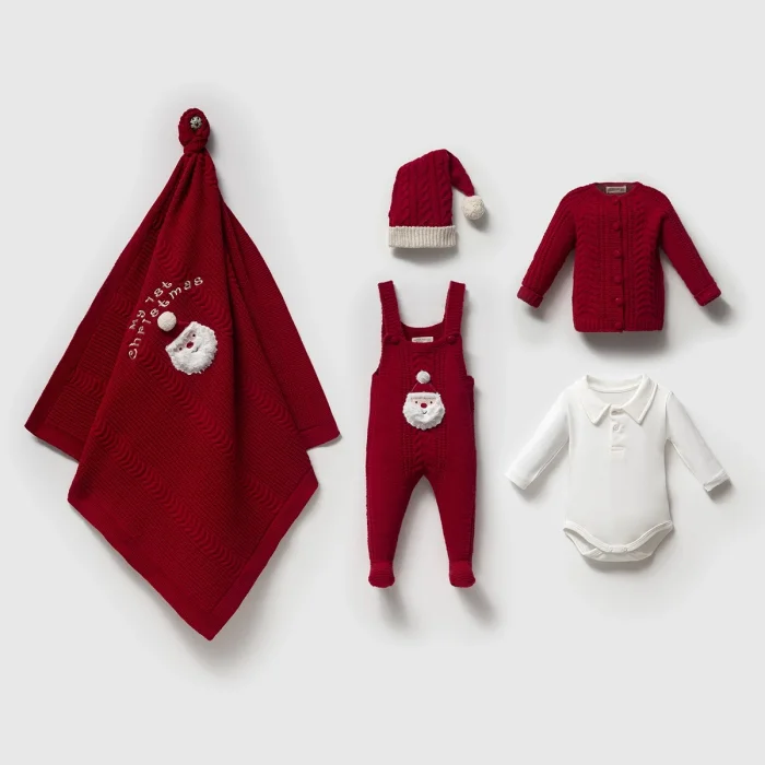 UNISEX 0-3 AY CHRISTMAS 5Lİ SET