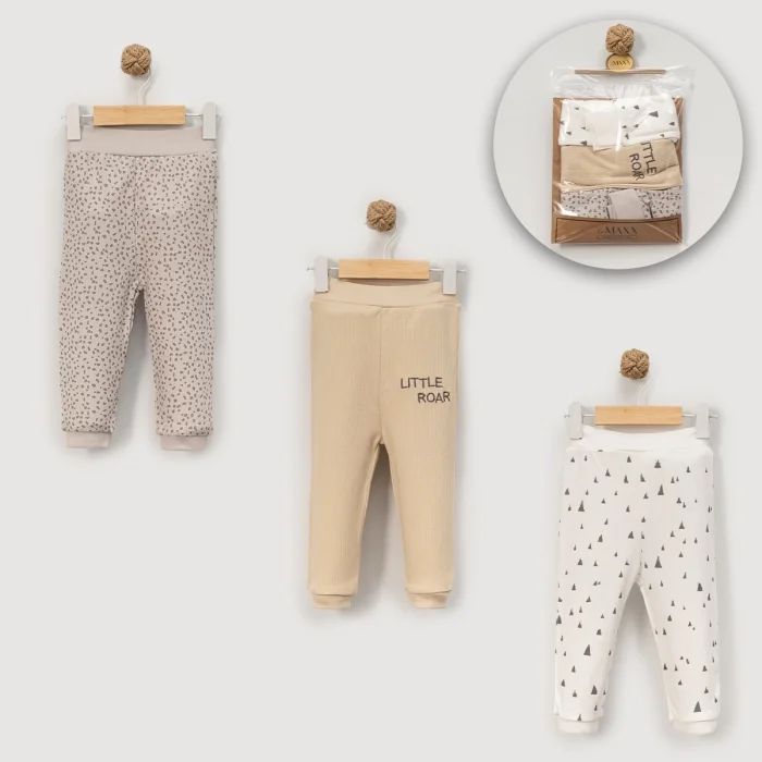 3/6-6/9-9/12-12/18-18/24 AY 3LÜ PANTOLON