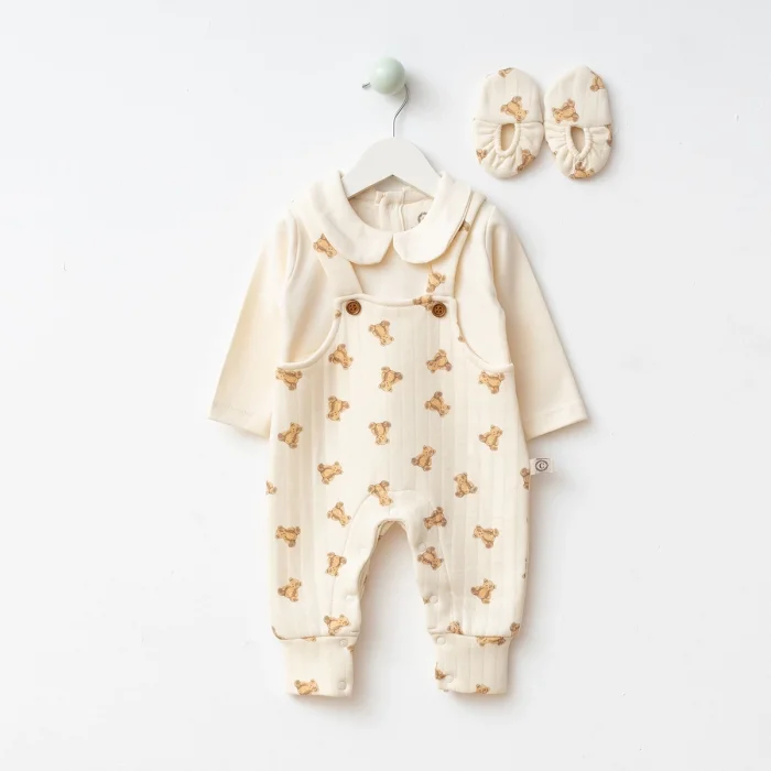 UNISEX 3-6-9 AY AYI KAPİTONE PATİKLİ SALOPET