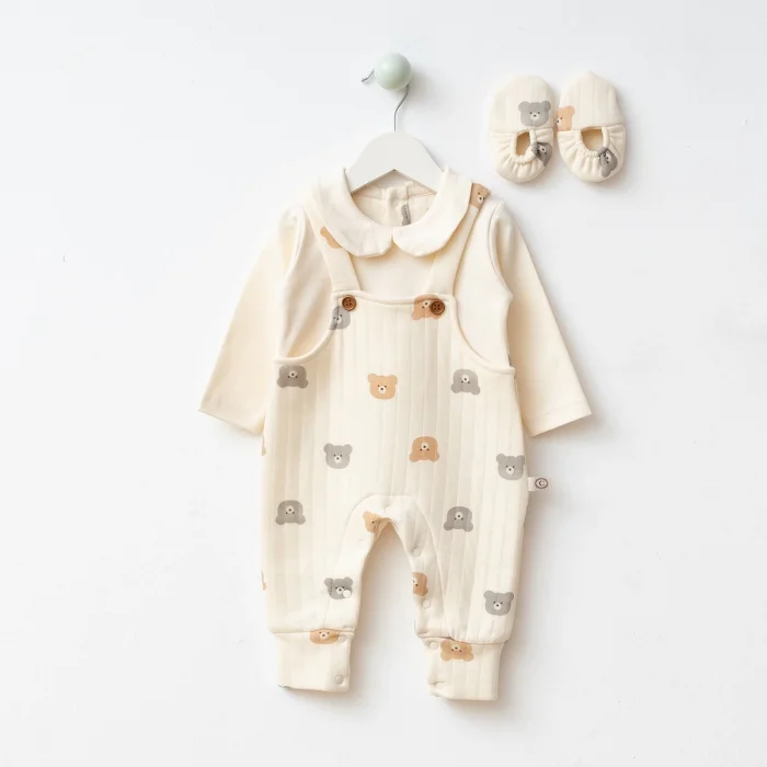 UNISEX 3-6-9 AY AYI KAPİTONE PATİKLİ SALOPET