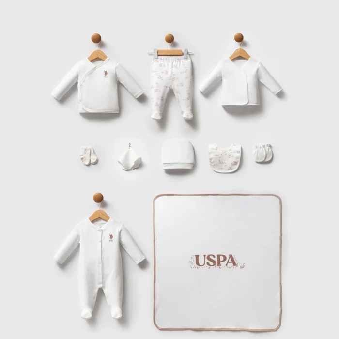 US POLO KIZ 0-3 AY 10LU ZIBIN SET