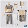 KIZ 0-3 AY LEOPARLI 8Lİ SET