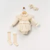 KIZ 3-6-9 AY MOBİL DANTELLİ ROMPER