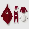 UNISEX 0-3 AY CHRISTMAS 5Lİ SET