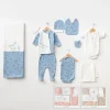 UNISEX 0-3 AY DİNO 10 LU SET