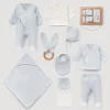 UNISEX 0-3 AY MÜSLİN 10LU SET