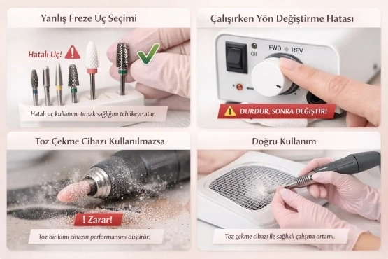 Freze Makinesi Kullanım Hataları ve Profesyonel Çözümler