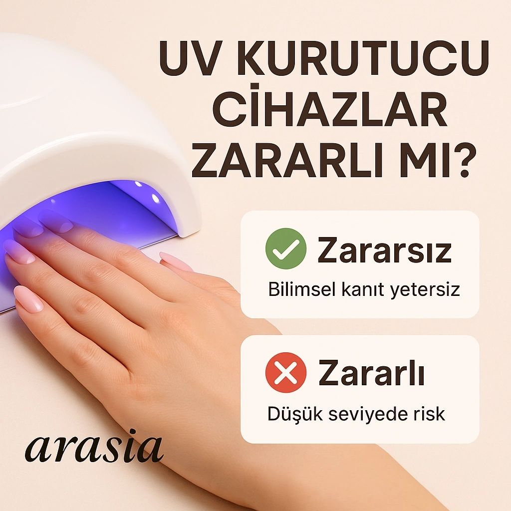 UV Kurutucu Cihazlar Zararlı mı? Protez Tırnak Uygulamalarında UV Lambalarının Gerçek Etkileri