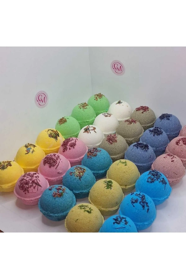 500 Adet 45 Gr Banyo Topu | Spa ve Pedikür İçin Nem Bombası