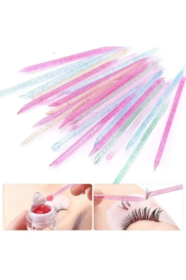 Renkli Simli Portakal Çubuğu – 10 Adet