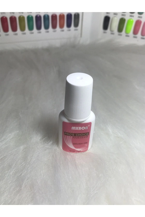 Mxbon Pro’s Choice Brush-On Tips ve Takma Tırnak Yapıştırıcısı – 7g