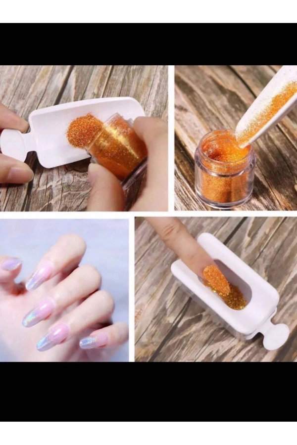 Pratik Tırnak Tozu ve Sim Uygulama Kutusu