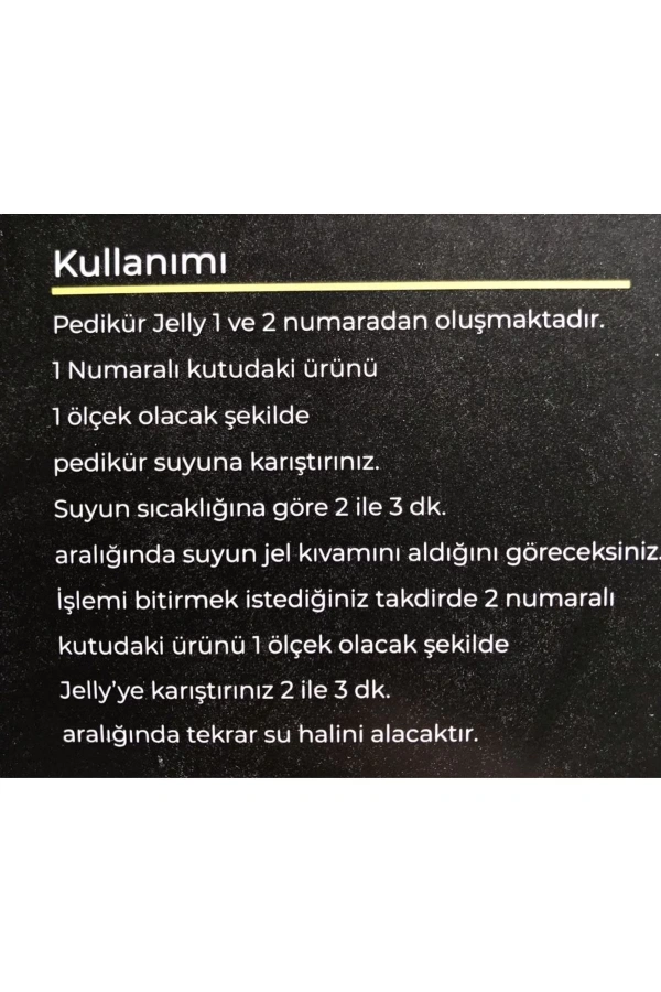 Ferahlatıcı Pedikür Jeli - 20 Adet