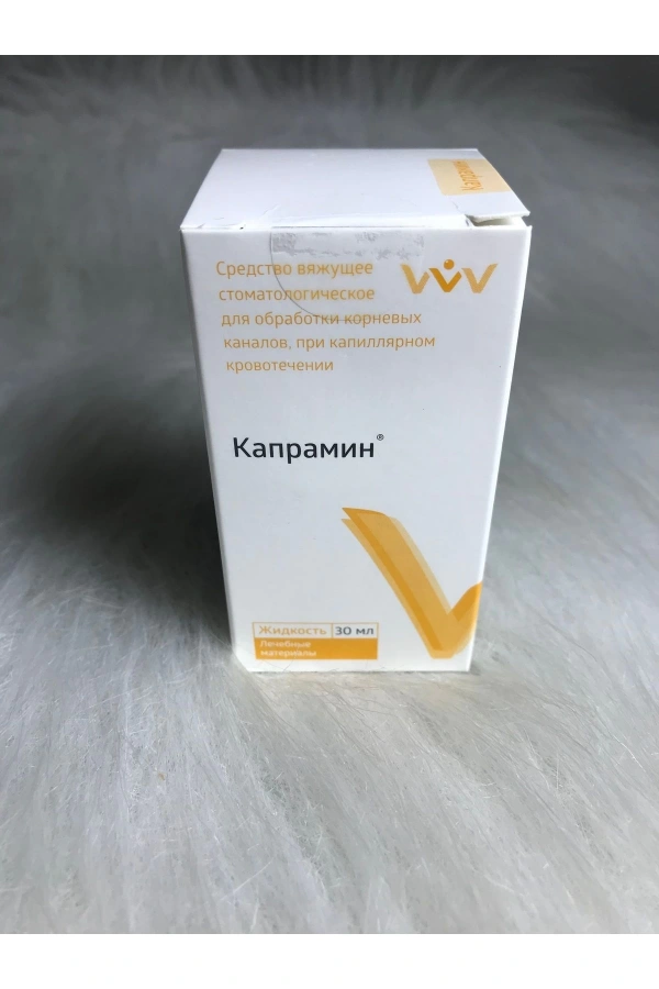 Kapramin Kan Durdurucu 30 ml Hemostatik Sıvı - Mavi Renk Plastik Şişe
