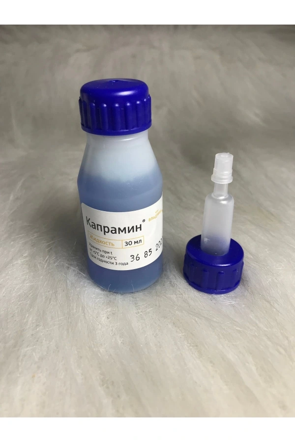 Kapramin Kan Durdurucu 30 ml Hemostatik Sıvı - Mavi Renk Plastik Şişe