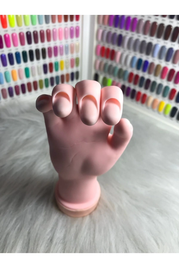 Profesyonel Yumuşak Pratik Eğitim Eli – Nail Art ve Protez Tırnak Eğitimi İçin